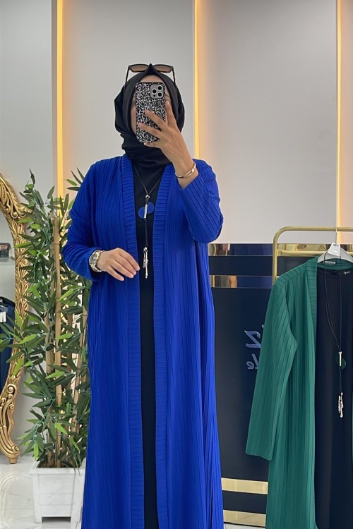 SARA İKİLİ ELBİSE  Mavi
