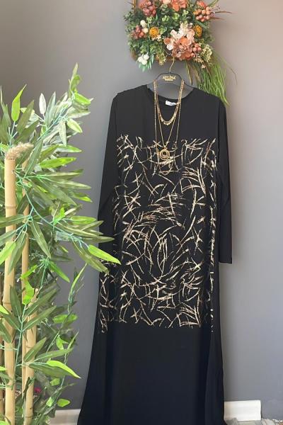 SARAY ELBİSE  Siyah