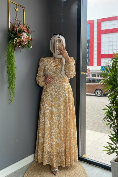 Şengül Elbise Sarı