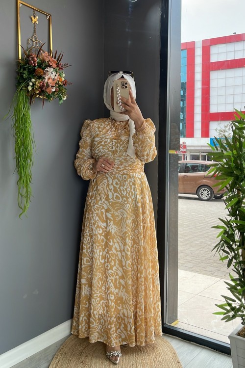 Şengül Elbise Sarı