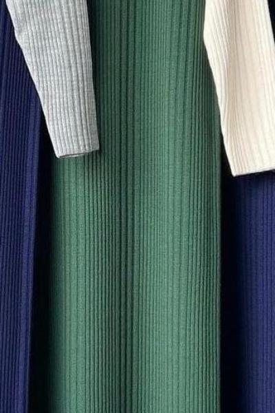 Seyran Elbise Nefti Yeşili Taş Rengi