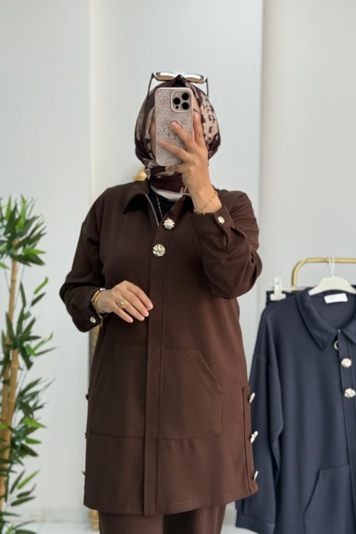Simay Takım  Kahverengi