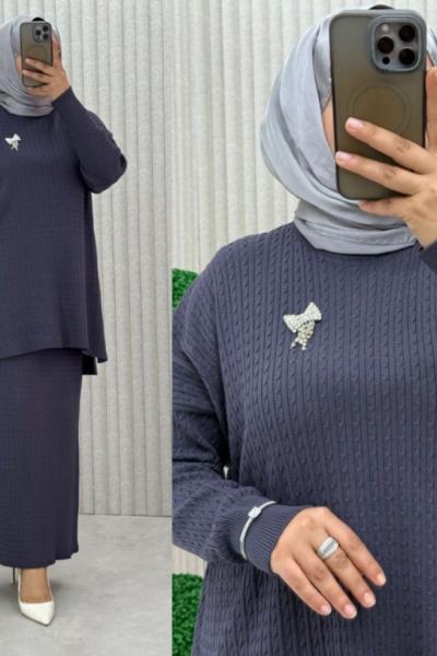 SONGÜL SAÇ ÖRGÜLÜ TKM Antrasit