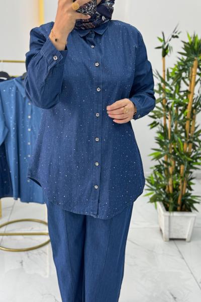 Stella Tunik  KOYU MAVİ