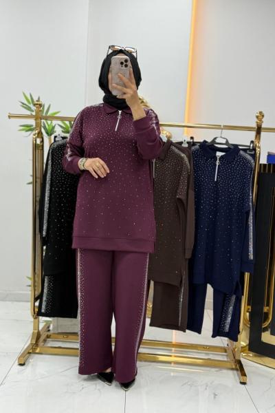 Taşlı Takkm Mürdüm