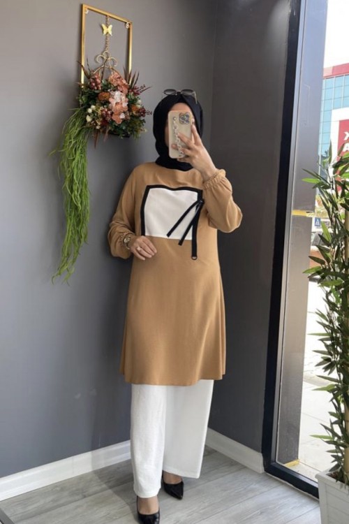 Tunik Camel