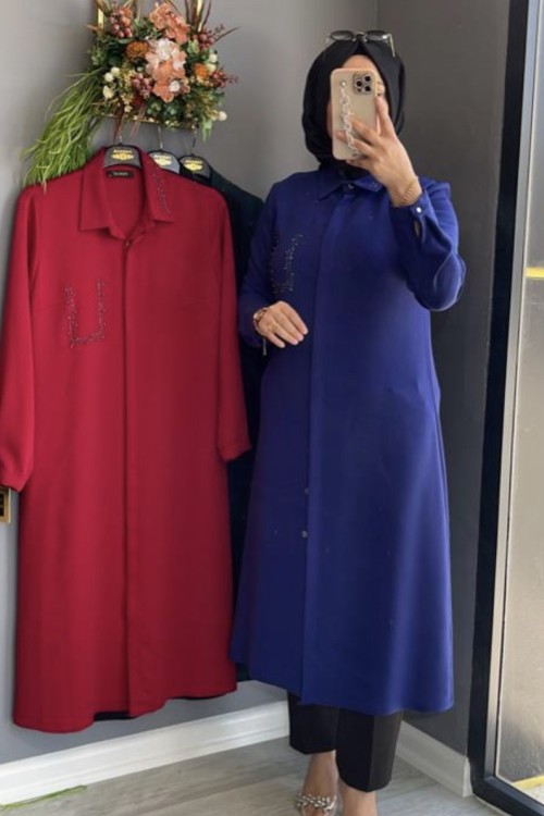 Leyla Tunik indigo