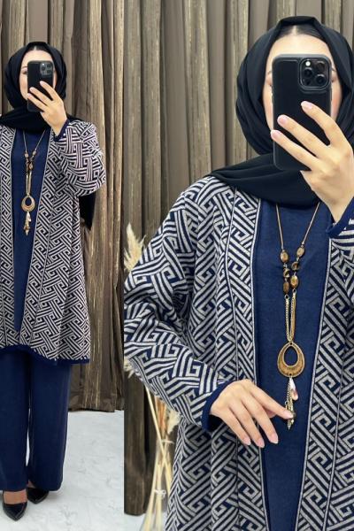 YAREN ÜÇLÜ TAKIM  Lacivert