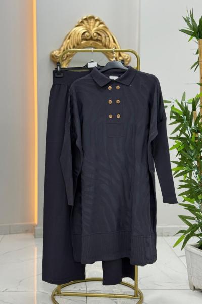 Yasemin Merserize Takım Antrasit