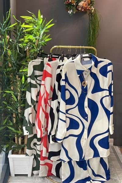 YAZGÜLÜ TAKIM Mavi