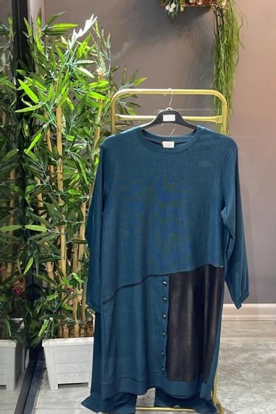 ZAHİDE TAKIM Petrol Mavisi