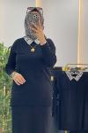 ZEBRA ETEKLİ TKM Siyah