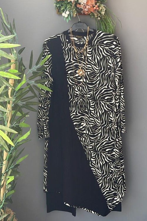 Zebra İkili Takım  Siyah