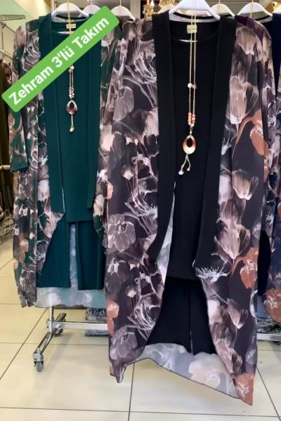 Zehram üçlü takım  Siyah