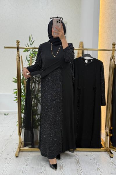 Zelal Abaya Siyah