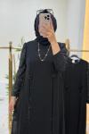 Zelal Abaya Siyah