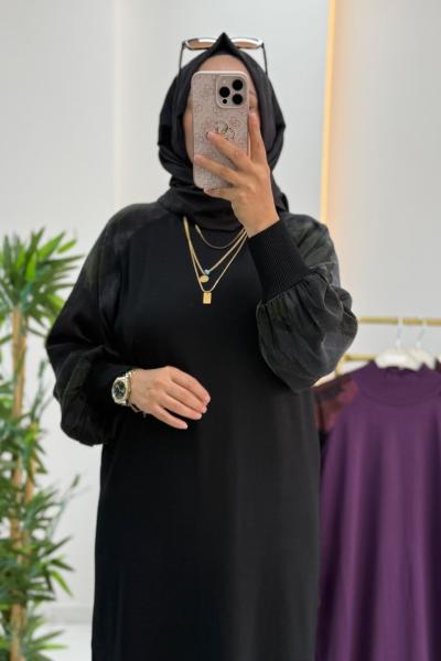 Zerine Elbise  Siyah