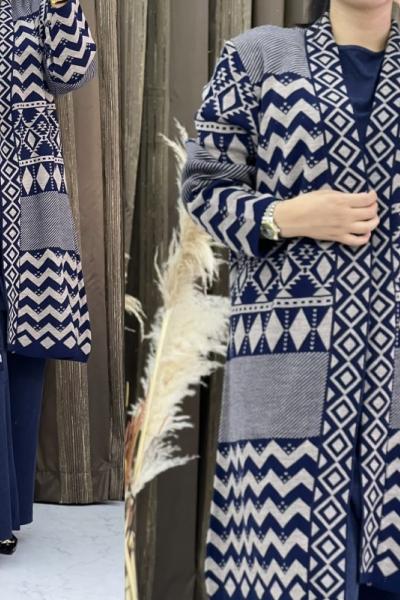 ZİKZAK ÜÇLÜ TAKIM Lacivert