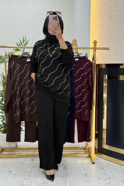 Zümrüt Takım  Siyah