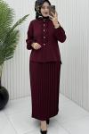 Asya Etekli Takım Bordo