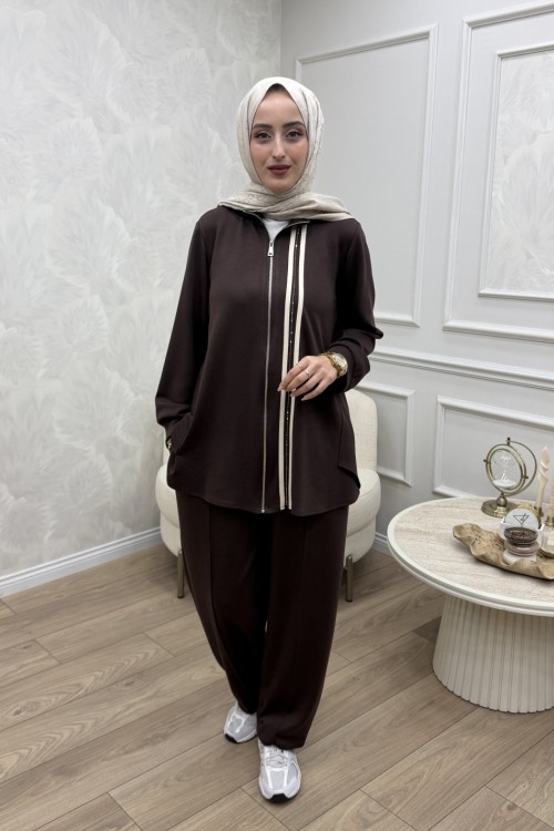 Dilek Takım Kahverengi