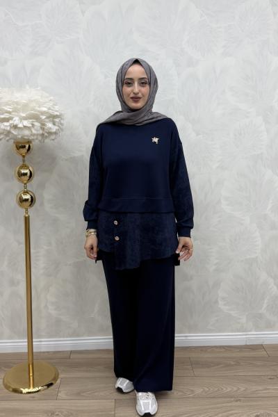 Pelin Takım Lacivert