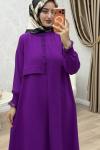 Tülin Takım Koyu Mor