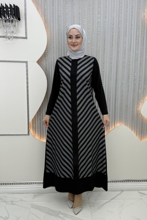 Alya Elbise Gri