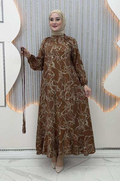 Asır Elbise Kahverengi