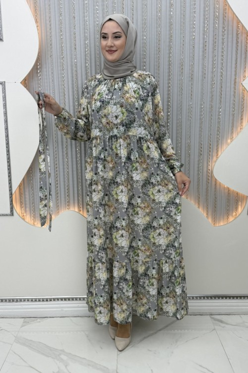 Asiye Elbise Sarı