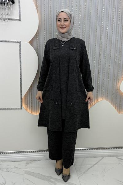 Asu 3’lü Takım Siyah