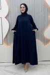 Ayende Elbise Lacivert