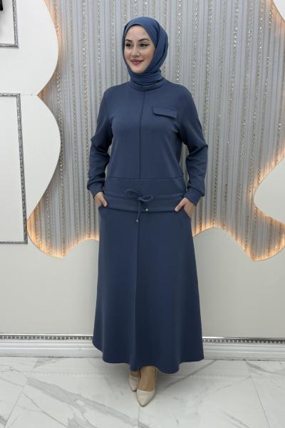 Aymina Etekli Takım Mavi