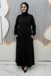 Aymina Etekli Takım Siyah