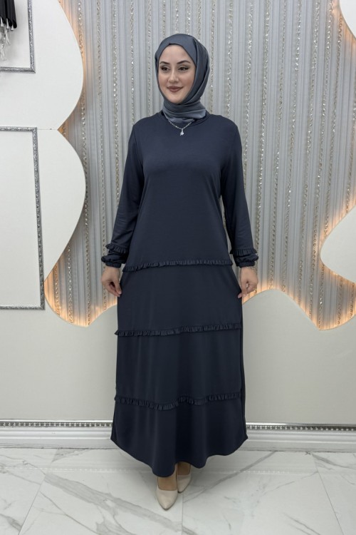 Belin Elbise Füme