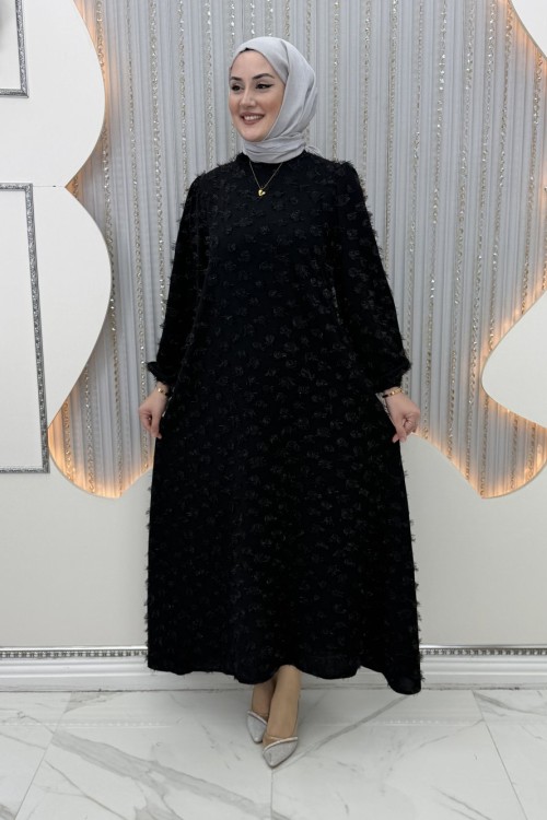 Belma Elbise Siyah