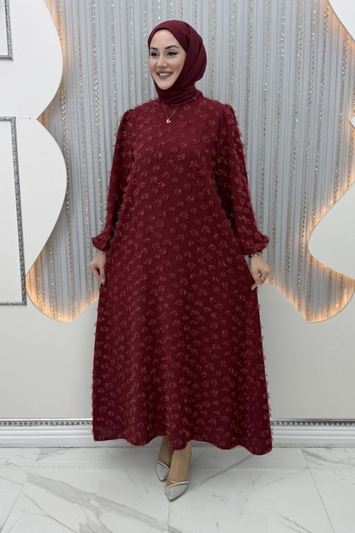 Belma Elbise Bordo