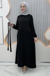 Büşra Elbise Siyah