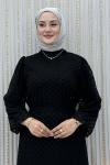 Dantel Elbise Siyah