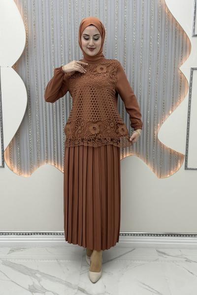 Dantel Etekli Takım Kiremit