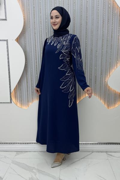 Denizyıldızı abiye Mavi