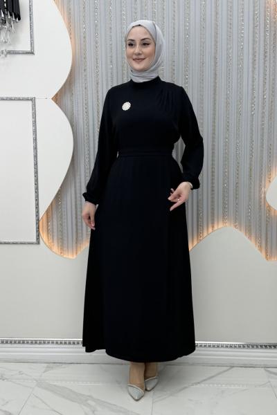 Dilruba Elbise Siyah