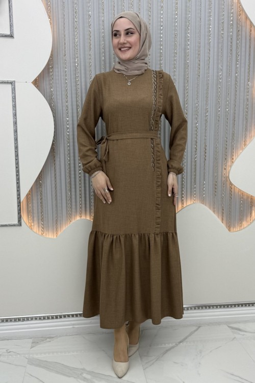 Diva Elbise Sütlü Kahve