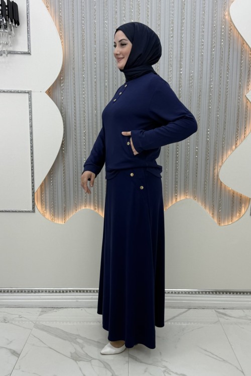 Duygu Etekli Takım Lacivert
