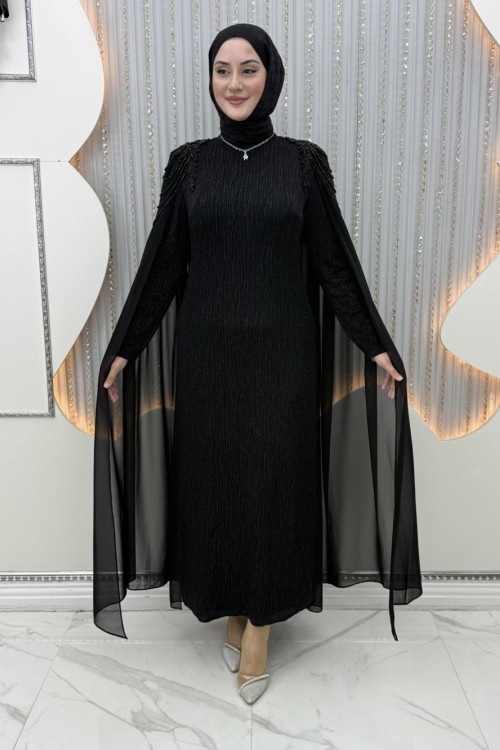 Efsunlu Abiye Siyah