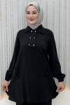 Elanur Pantolonlu Takım  Siyah