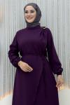 Esila Elbise Mor