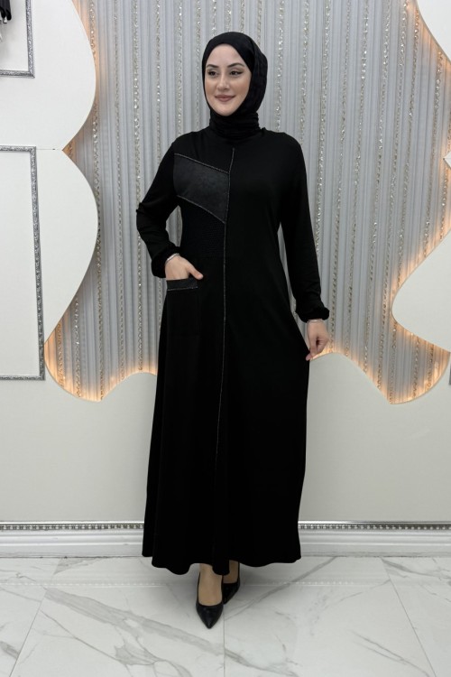 Evla Elbise Siyah