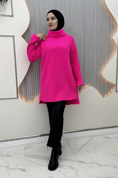 Ferahnaz Tunik Fuşya