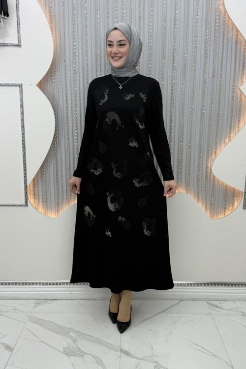 Gizem Elbise Siyah
